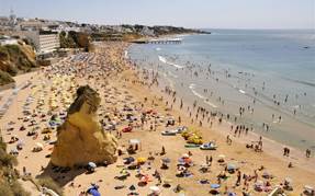 Algarve, Albufeira, destination Algarve, Albufeira beach, Praia da Falesia, Albufeira history
